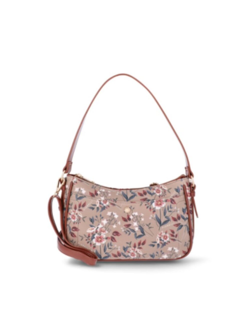 Fiorelli Women's Nicole Crossbody Bag, Brown Floral